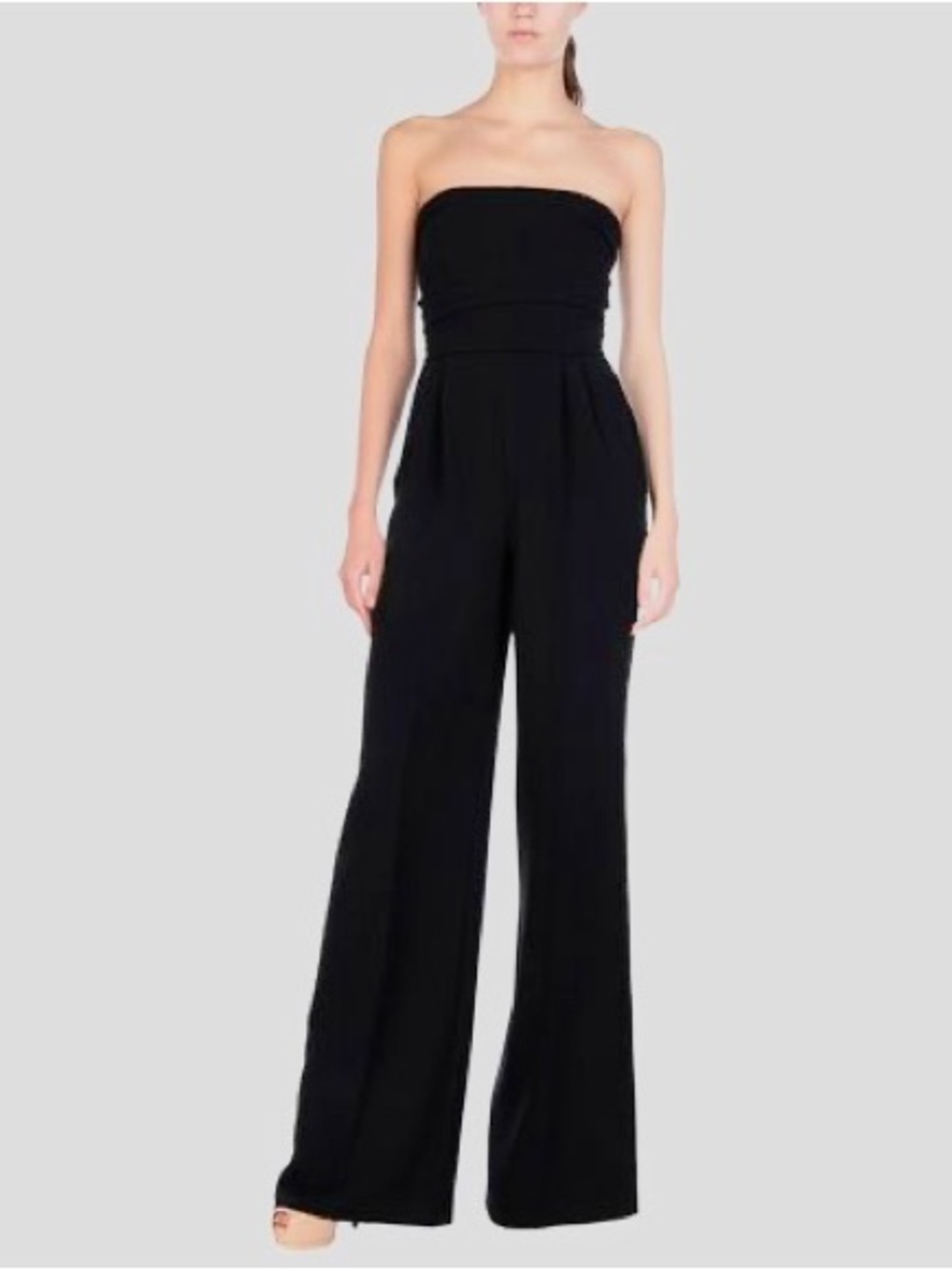 MaxMara Black Satin Brand Label